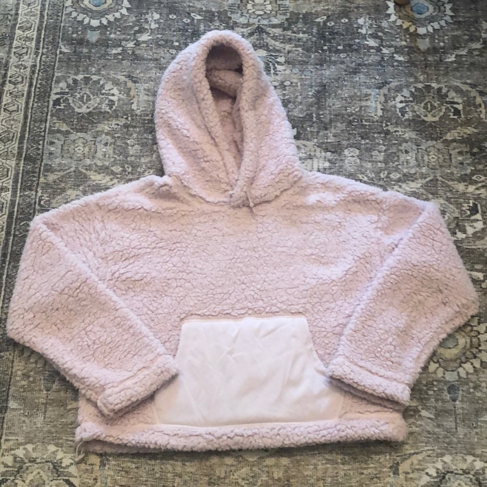 Zella lilac Sherpa hoodie